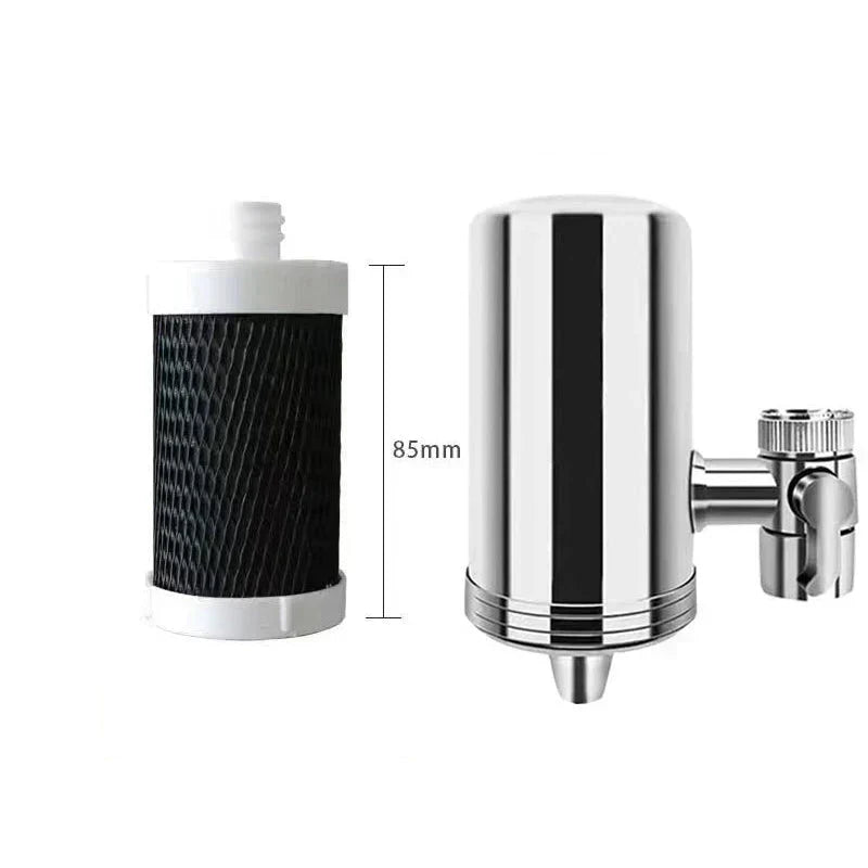 PVZXRš„ Installation-free Stainless Steel Household Faucet Water Purifier