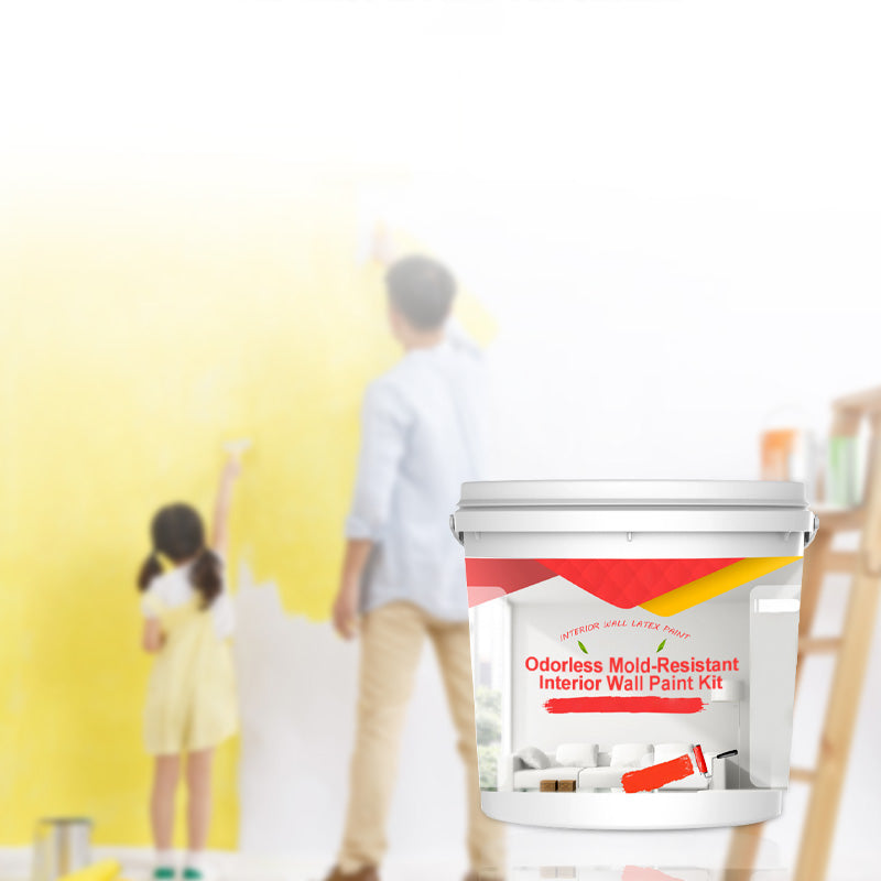 Odorless Mold-Resistant Interior Wall Paint Kit