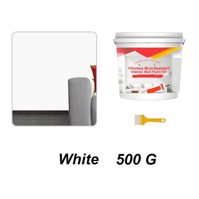 Odorless Mold-Resistant Interior Wall Paint Kit