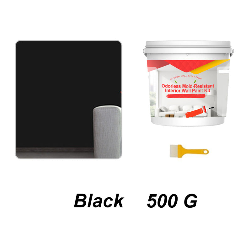Odorless Mold-Resistant Interior Wall Paint Kit