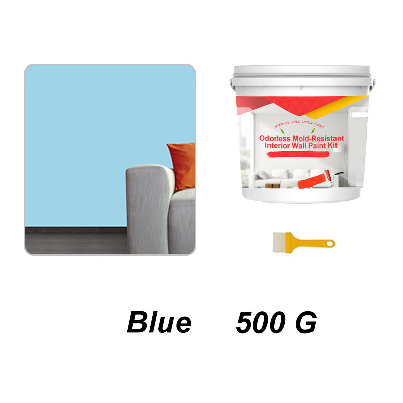Odorless Mold-Resistant Interior Wall Paint Kit
