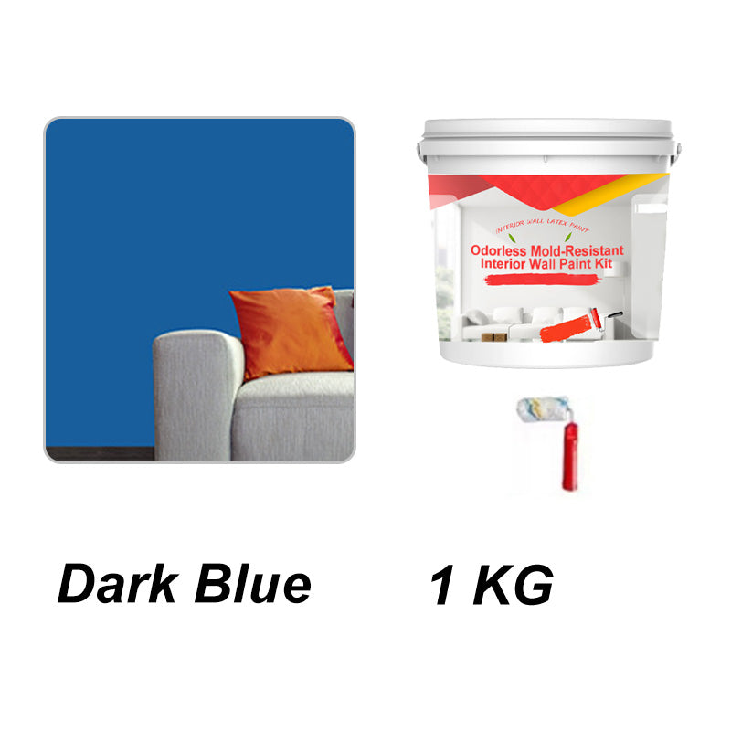 Odorless Mold-Resistant Interior Wall Paint Kit