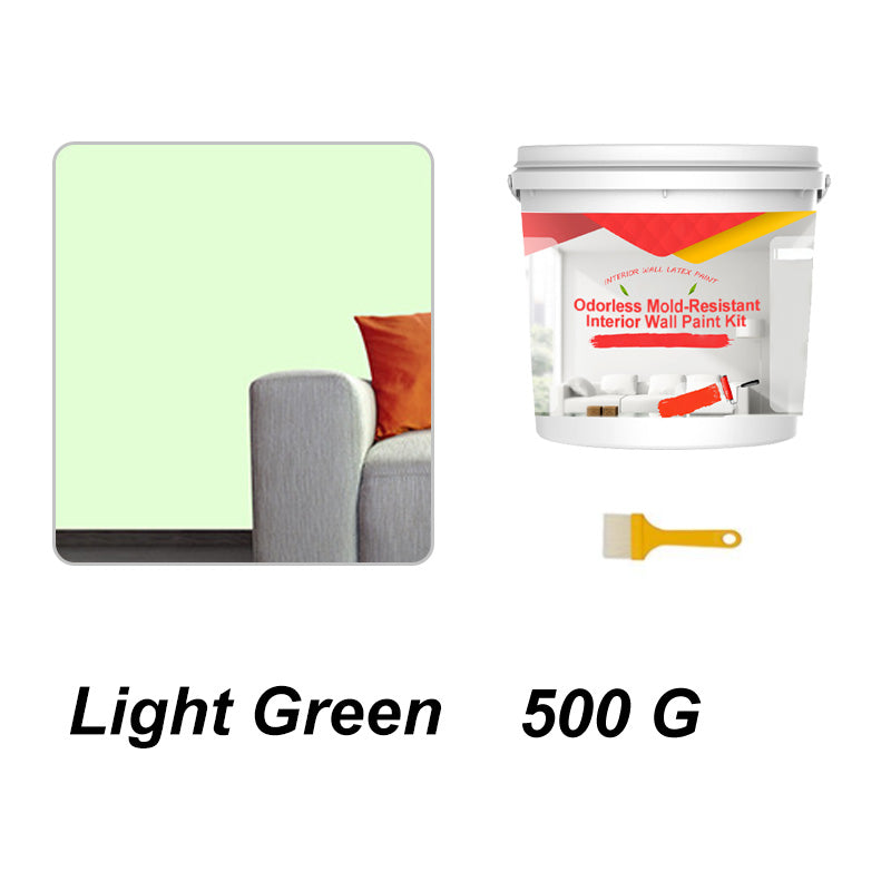Odorless Mold-Resistant Interior Wall Paint Kit