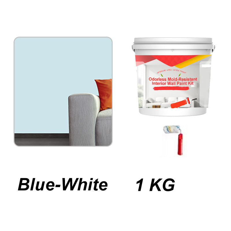Odorless Mold-Resistant Interior Wall Paint Kit