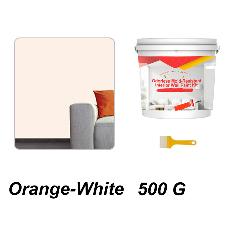 Odorless Mold-Resistant Interior Wall Paint Kit