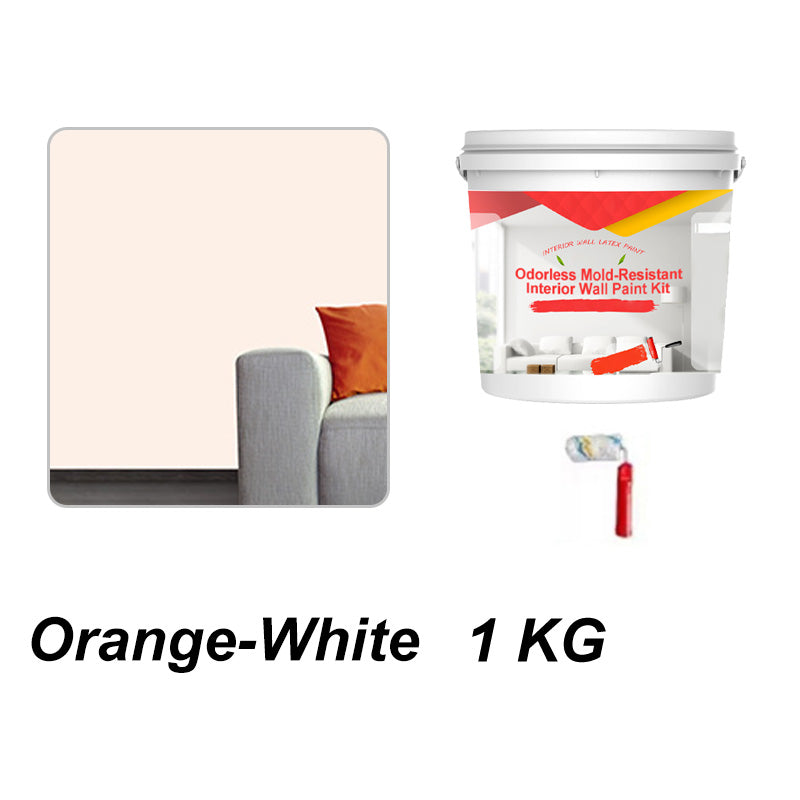 Odorless Mold-Resistant Interior Wall Paint Kit