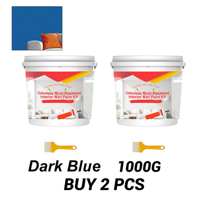 Odorless Mold-Resistant Interior Wall Paint Kit