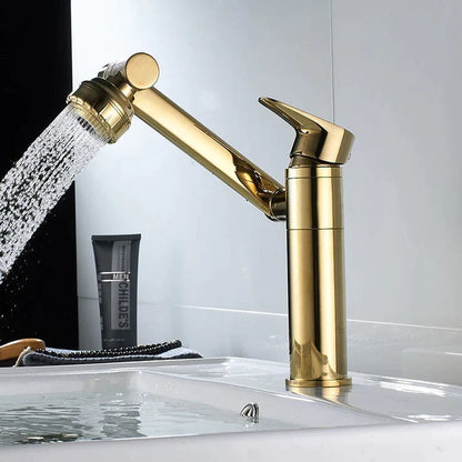 PVZXR®🔥Single Hole Hot And Cold Water Faucet Universal Swivel Basin Faucet