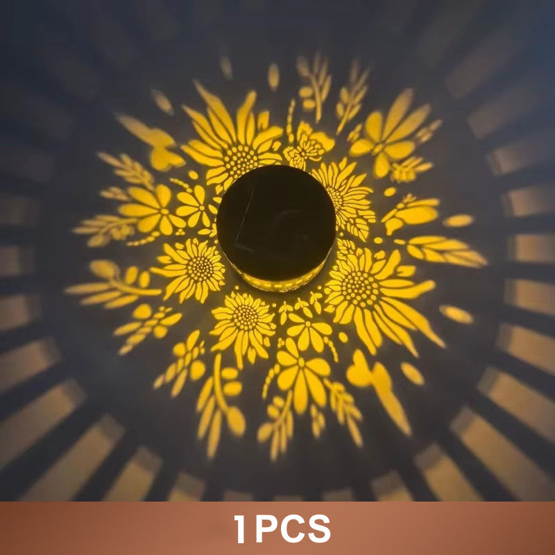 🌞 50% OFF NOW! 🌀 Solar Mandala Light – Stunning Pattern Projection, 2-in-1 Floor & Wall Design & IP65 Waterproof Auto On/Off 🌿