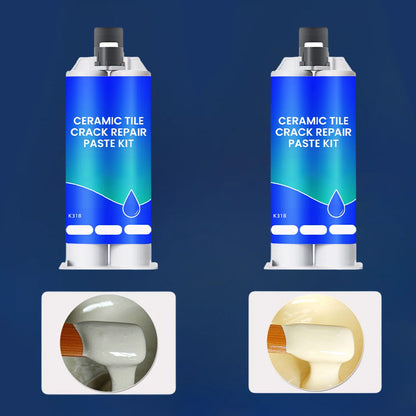 🪒PVZXR® Worry-Free Helper🏗！Ceramic Tile Crack Repair Paste Kit