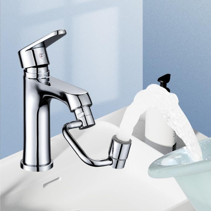 🚰 Upgrade Your Washing Routine✨ TTZZ 1080° Rotatable Faucet Aerator Extension - For Effortless, All-Angle Control!