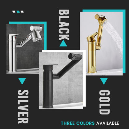 PVZXR®🔥Single Hole Hot And Cold Water Faucet Universal Swivel Basin Faucet