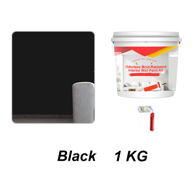 Odorless Mold-Resistant Interior Wall Paint Kit