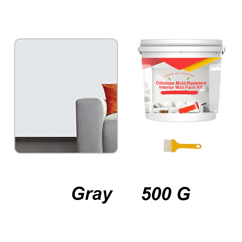 Odorless Mold-Resistant Interior Wall Paint Kit