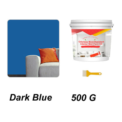 Odorless Mold-Resistant Interior Wall Paint Kit
