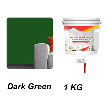 Odorless Mold-Resistant Interior Wall Paint Kit