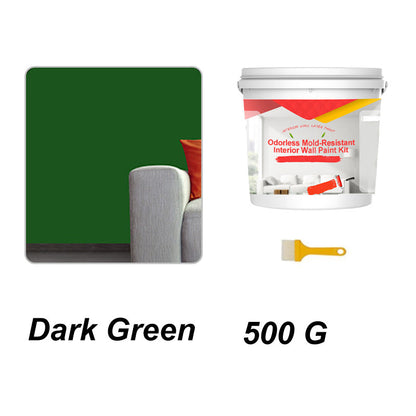 Odorless Mold-Resistant Interior Wall Paint Kit