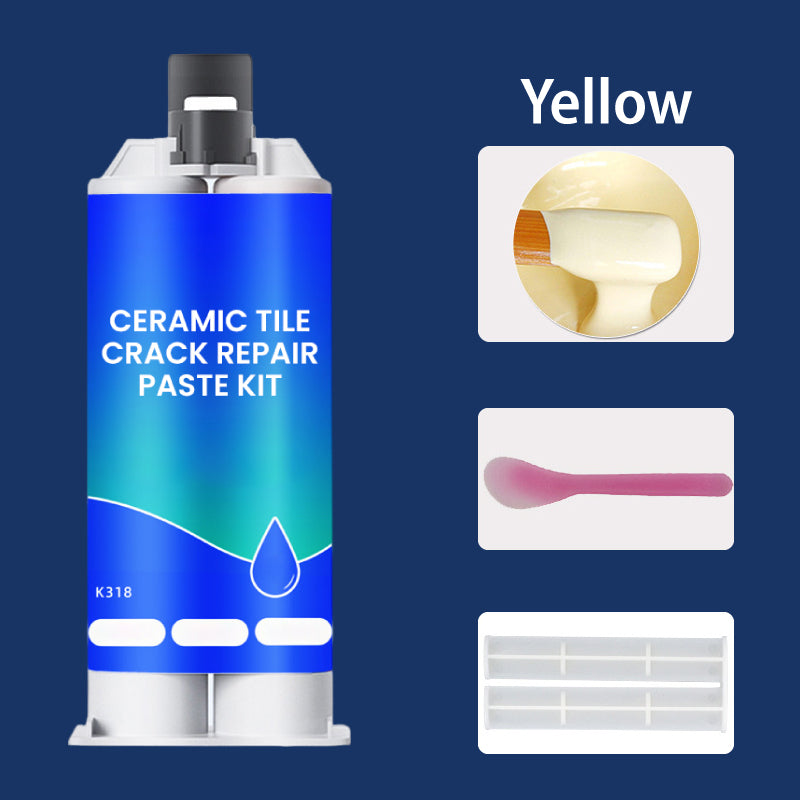🪒PVZXR® Worry-Free Helper🏗！Ceramic Tile Crack Repair Paste Kit