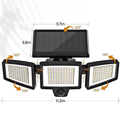 Solar Outdoor Light with Remote Control