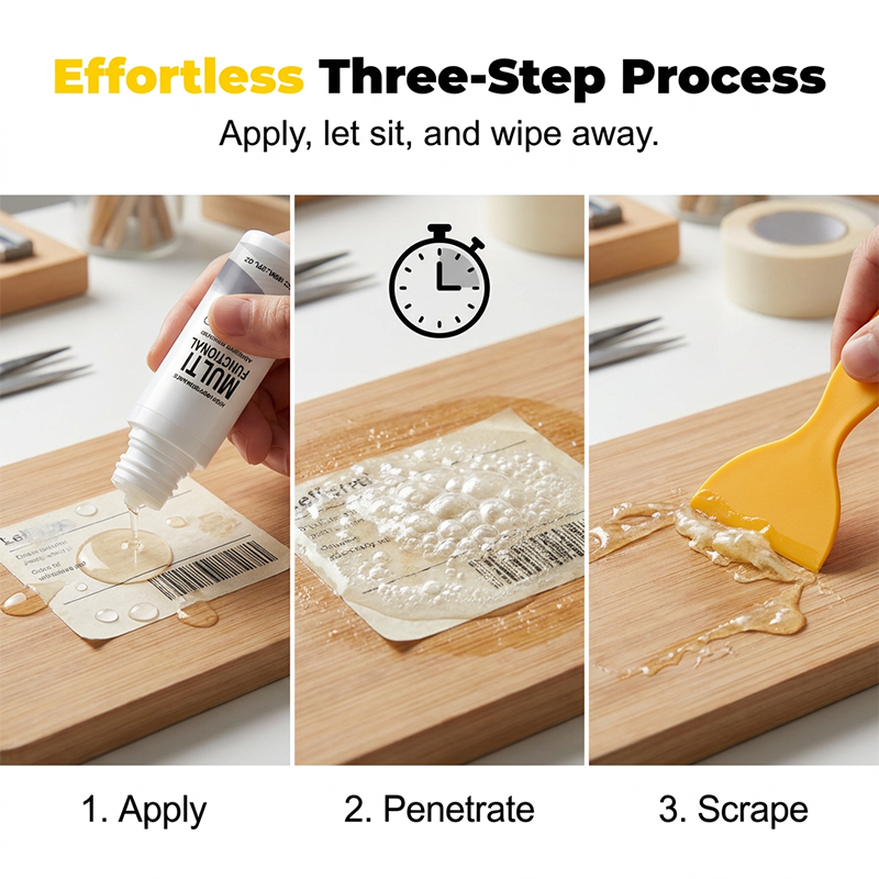 Easy-Use Glue & Tape Residue Cleaner