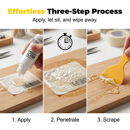 Easy-Use Glue & Tape Residue Cleaner